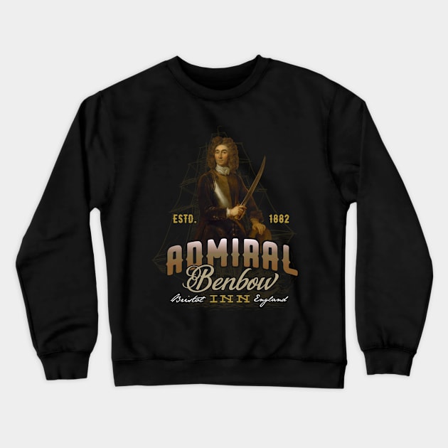 Admiral Benbow Inn Crewneck Sweatshirt by MindsparkCreative